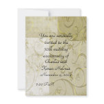 Elegant  Anniversary Invitation