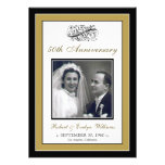 Elegant Anniversary Party Custom Invitation