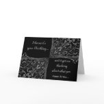 Elegant Baroque Happy Birthday cards