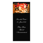 ELEGANT BEAUTY  black ,red brown Personalised Announcement