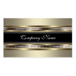 Elegant Beige and Black Business Card
