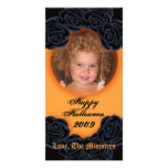 Elegant Black Roses photo cards