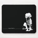 Elegant BLACKs reverted mousepads