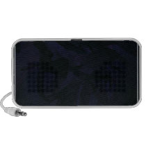 Elegant blue speaker speakers