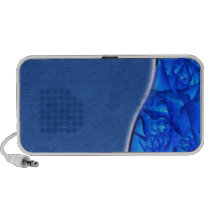 Elegant bluish texture speakers