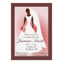 Elegant Bridal Shower Invitation