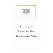 Elegant Business Card Photo Template