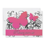 Elegant Butterflies Wedding Invitations