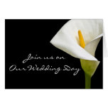 Elegant Cala Lily - Invitation cards