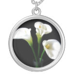 Elegant Calla Lily Flowers 10 Necklaces