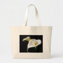 Elegant Calla Lily Flowers 16 Modern Canvas Bags