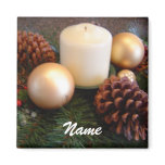 Elegant Candle - Place Holder magnets