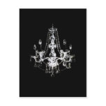 Elegant Chandelier ~ Postcard