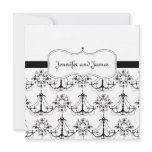 Elegant Chandelier Wedding Invitations