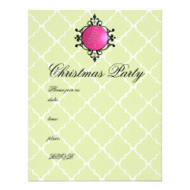 Elegant Christmas Bobble invitations