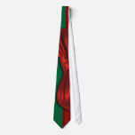 Elegant Christmas red green bow ties