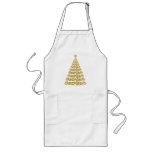 Elegant Christmas Tree Apron