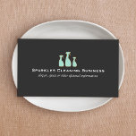 Elegant Cleaning Business Business Cards business cards