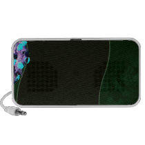 Elegant colourful blossom speakers