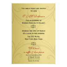 Elegant Corporate party Invitation