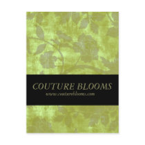 Elegant Couture Business Opening Announcement Card