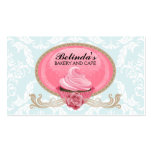 Elegant Cupcake Bakery Custom Business Cards