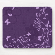 Elegant Customisable Purple Butterfly