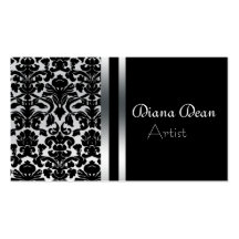 ELEGANT DAMASK BUSINESS CARD