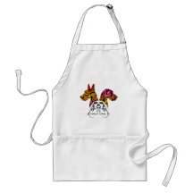 Elegant Danes Apron