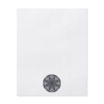 Elegant Decorative Round Pattern. Custom Flyers