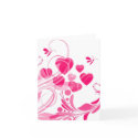 ELEGANT DESIGNER HEART NOTE CARDS