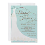 Elegant Dress | Bridal Shower Invitation