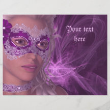 Elegant fantasy flyer design
