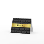 Elegant Fleur Di Lys Thank You Card