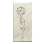 Elegant Floral Design American MoJo Napkin napkins