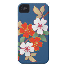 Elegant Floral Iphone 4/4S Case iPhone 4 Case-Mate Cases