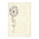Elegant Floral Stationery stationery