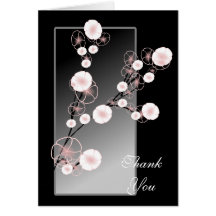 Elegant Floral Thank You Cards