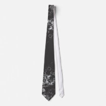 Elegant Flowers BW #2 Neck Wear