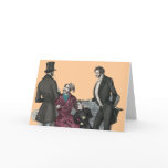 Elegant Gentlemen Greeting Card