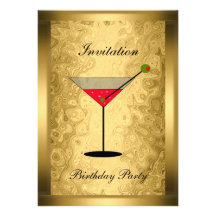 Elegant Gold Event Invitation