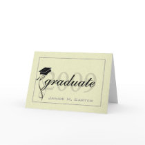 Elegant Graduation Announcement - 2009