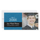 Elegant Graduation Photo Announcement Cards Custom Photo Card
