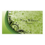 Elegant Green Business Card