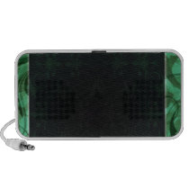 Elegant greenish texture speakers