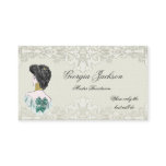 Elegant Hair Salon Business Card business cards