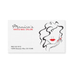 Elegant Hair Salon w/ Appointment Date business cards
