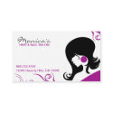 Elegant Hair Salon w/ Appointment Date business cards