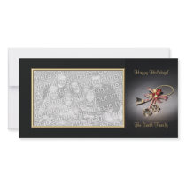 Elegant Holiday Photo card