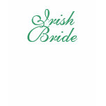 Elegant Irish Bride t-shirts